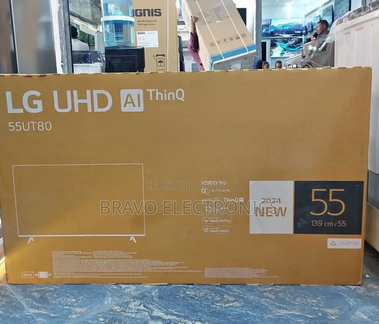 Lg 55” Smart Uhd Tv – Experience Real Free Delivery