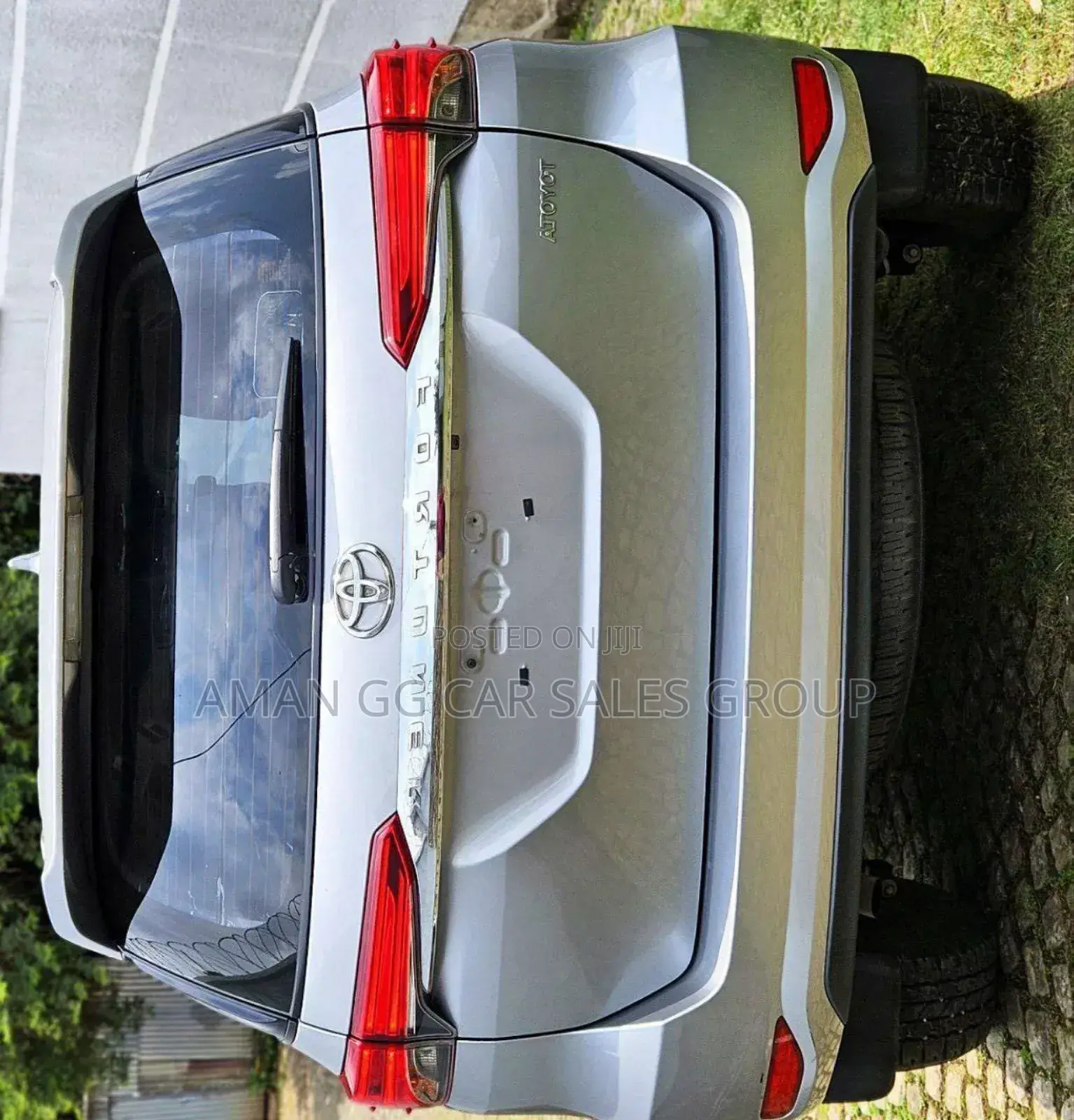 New Toyota Fortuner 2023 Silver