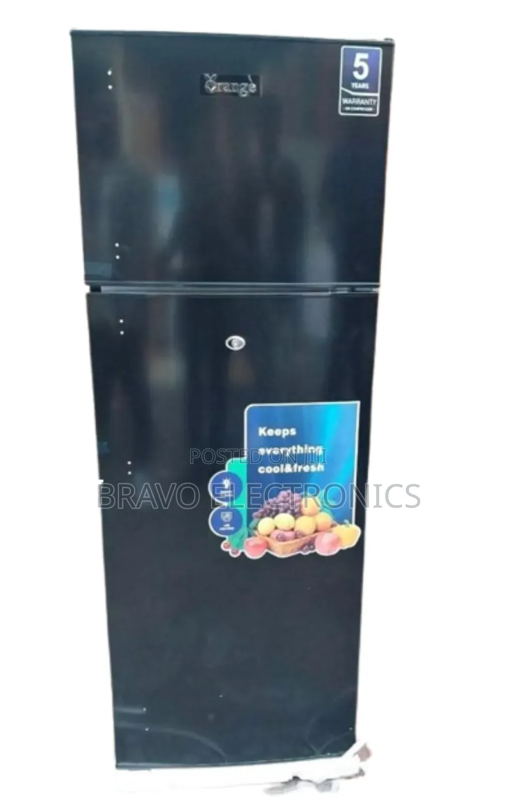 Orange 300l Refrigerator – Cool Design, Strong Cooling