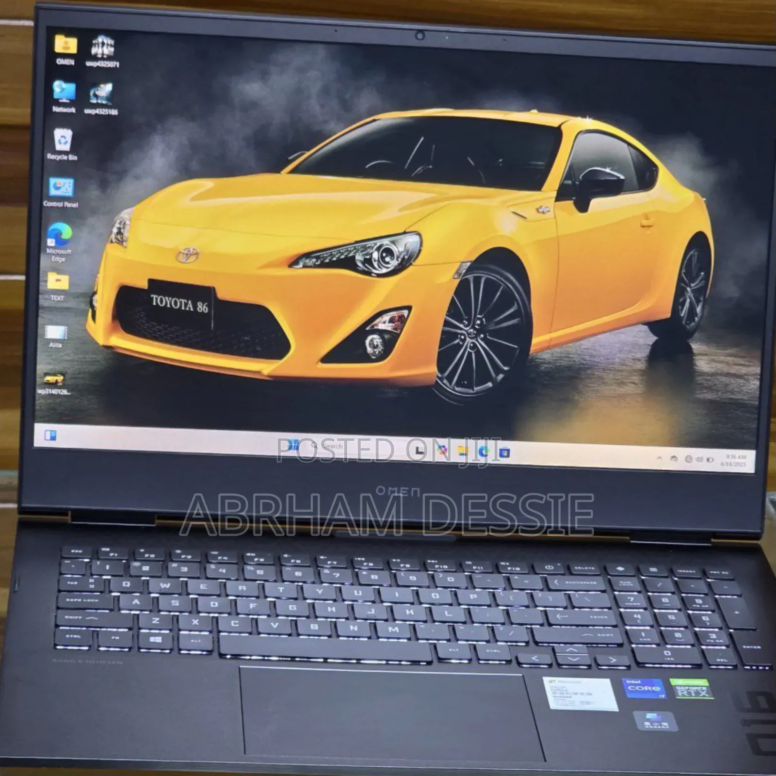 New Laptop HP Omen 16 16GB Intel Core I7 SSD 512GB
