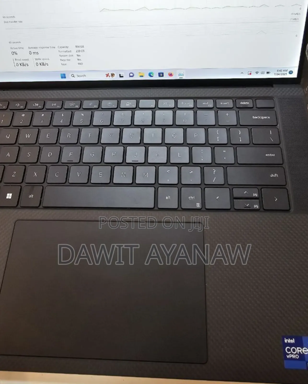 New Laptop Dell 16GB Intel Core I5 HDD+SSD 512GB