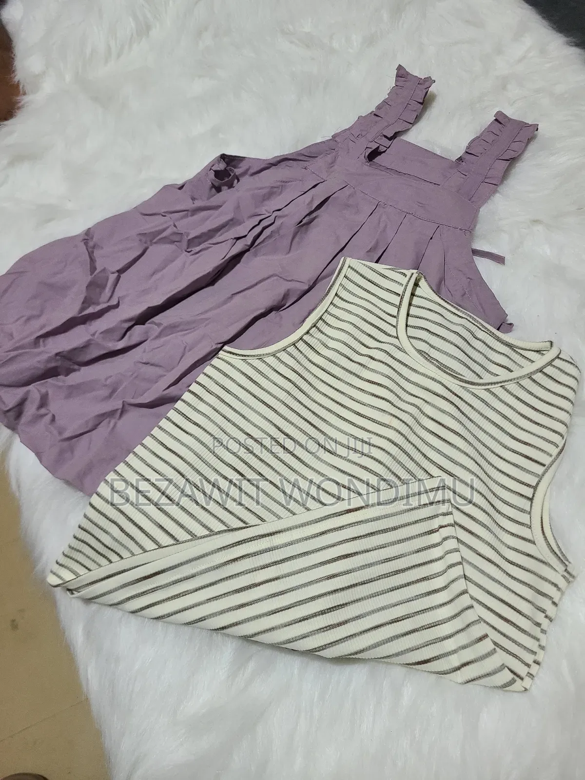 Girls Top and Skirt