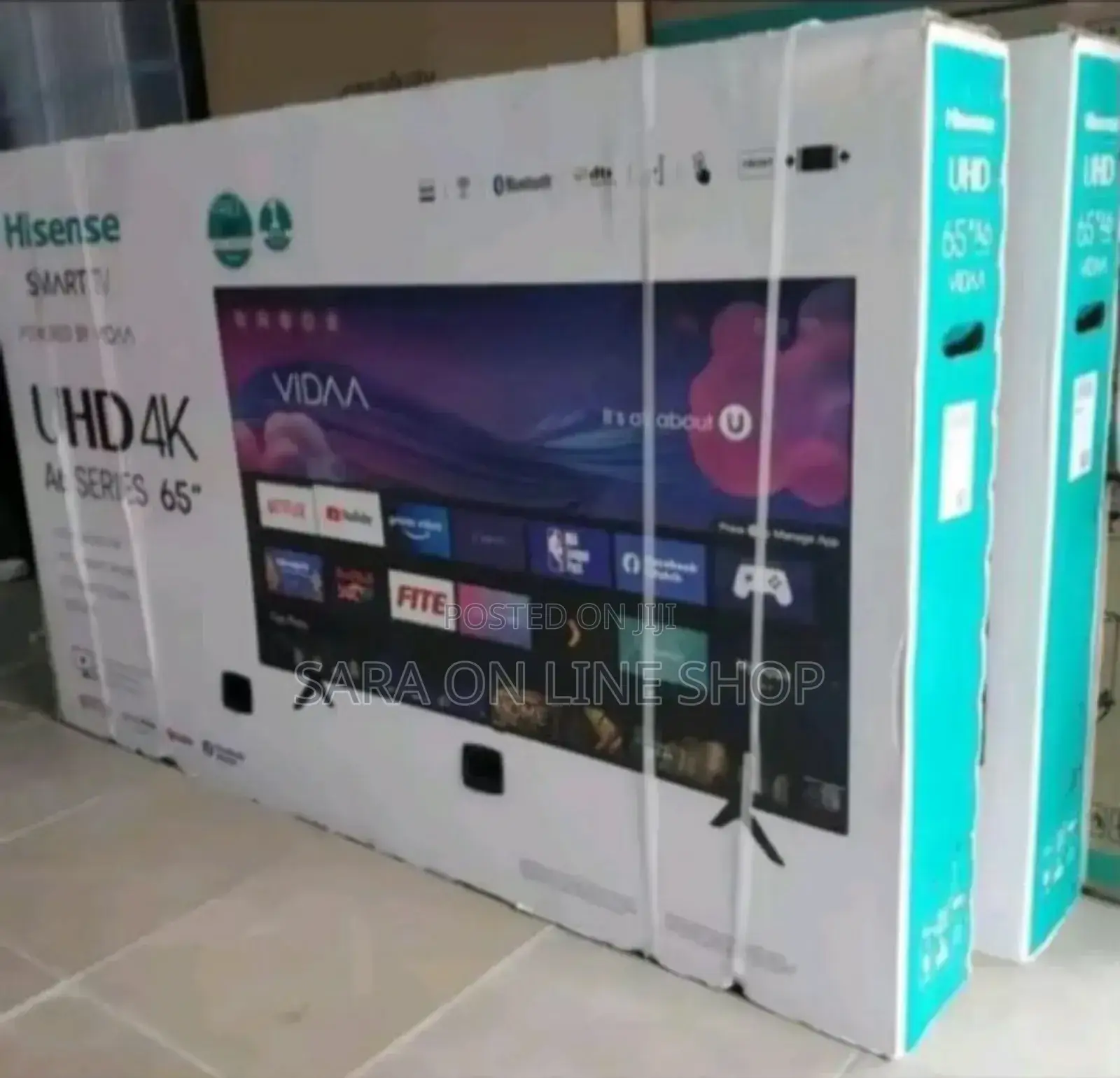 Hisence 65" Smart Tv New 2025