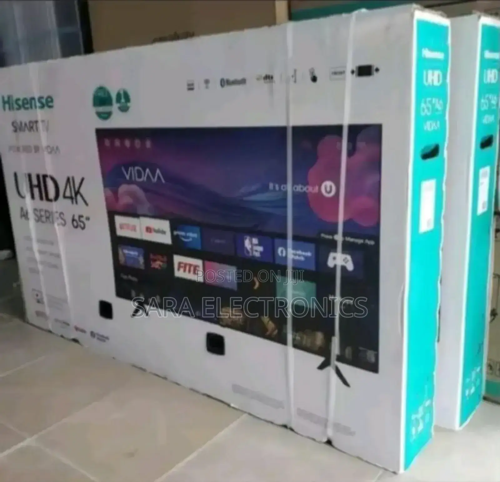 Hisence 65" Smart Tv New 2025