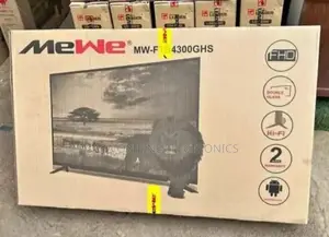 Mewe 43" Android Smart Tv New 2025