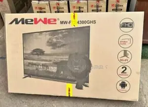 Mewe 43" Android Smart Tv New 2025