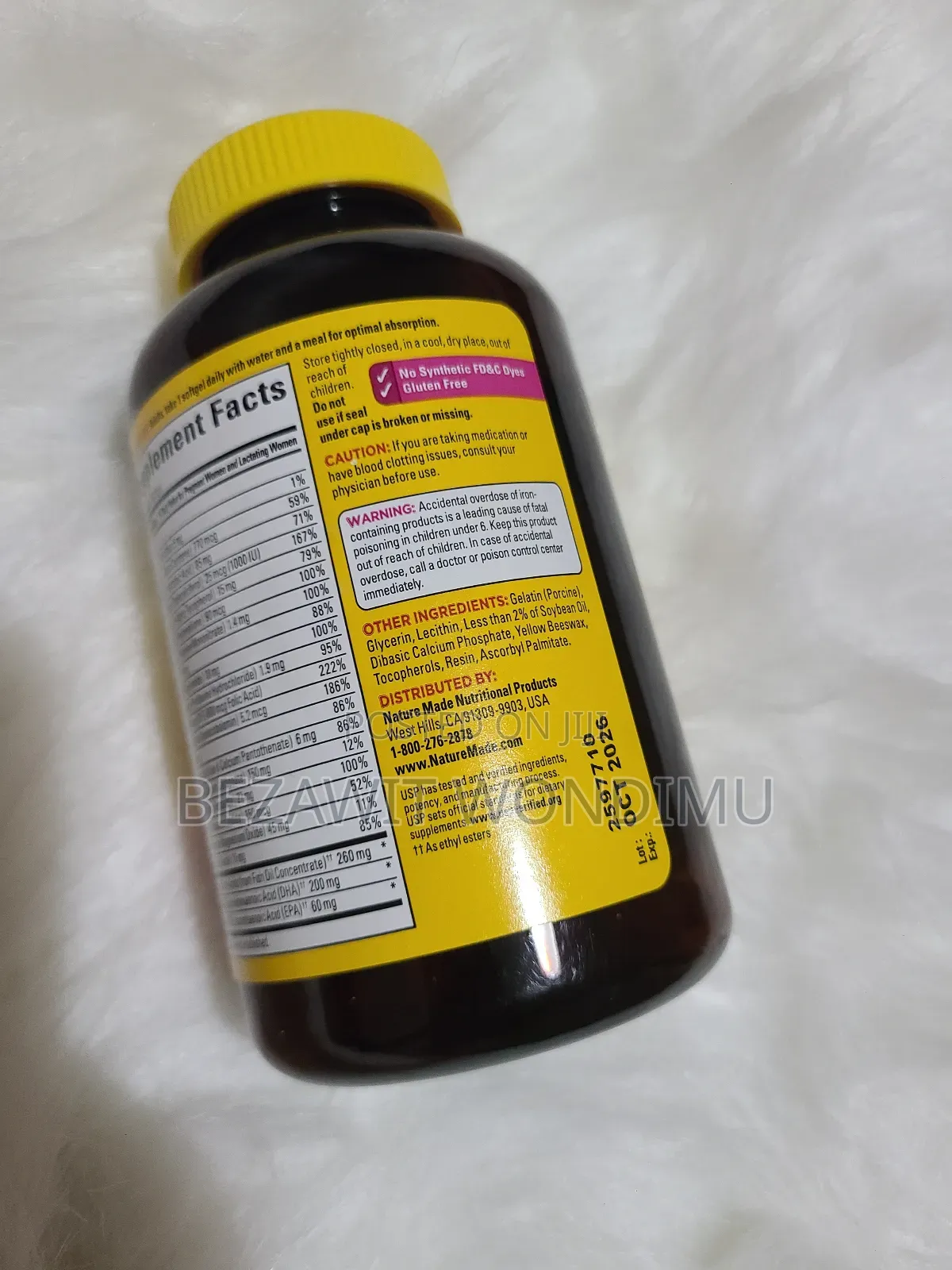 Naturemade Prenatal Folic Acid+Dha