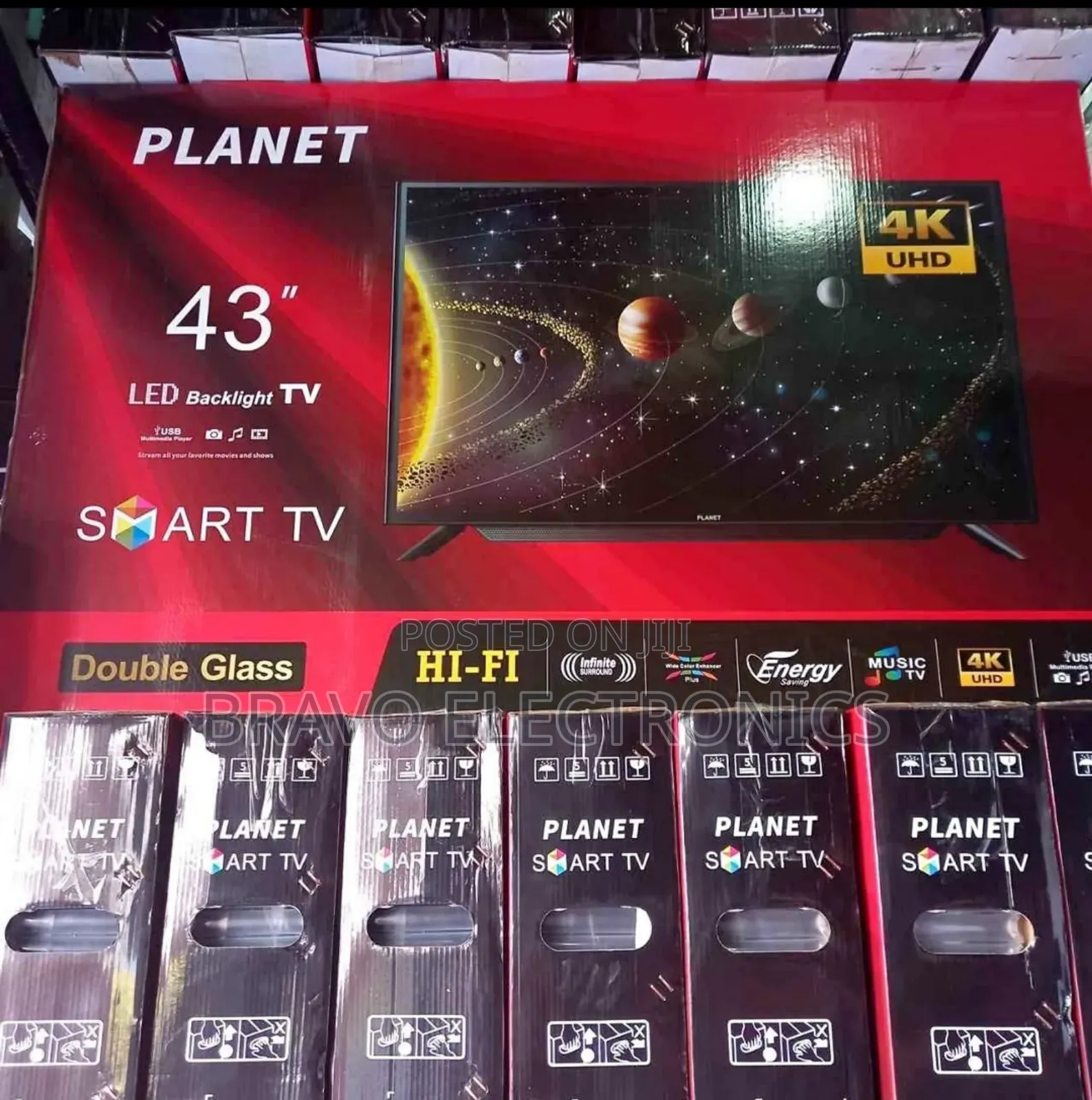  Planet 43" Smart Tv – Big Screen, ! 