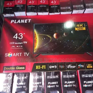  Planet 43" Smart Tv – Big Screen, ! 