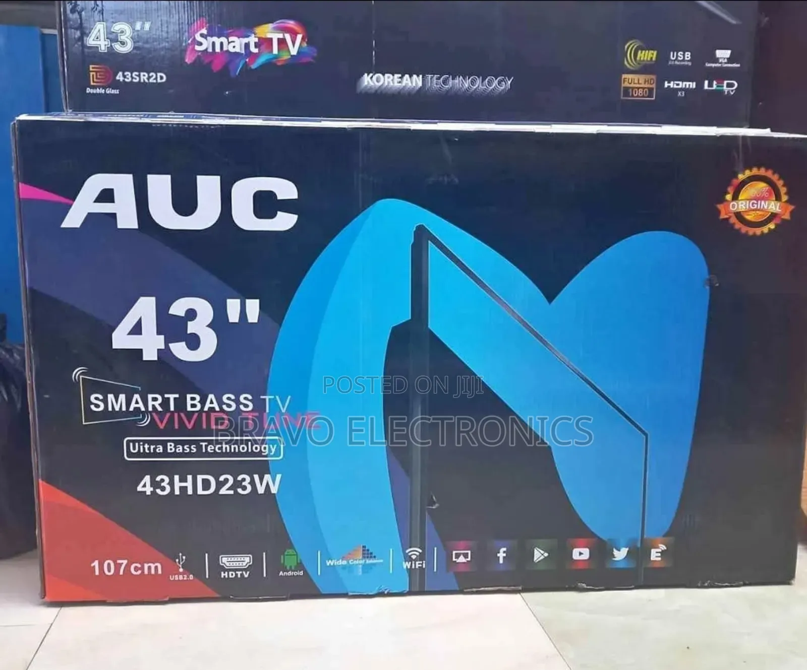 Auc 43" Smart Tv – Picture Perfect, Price Perfect!