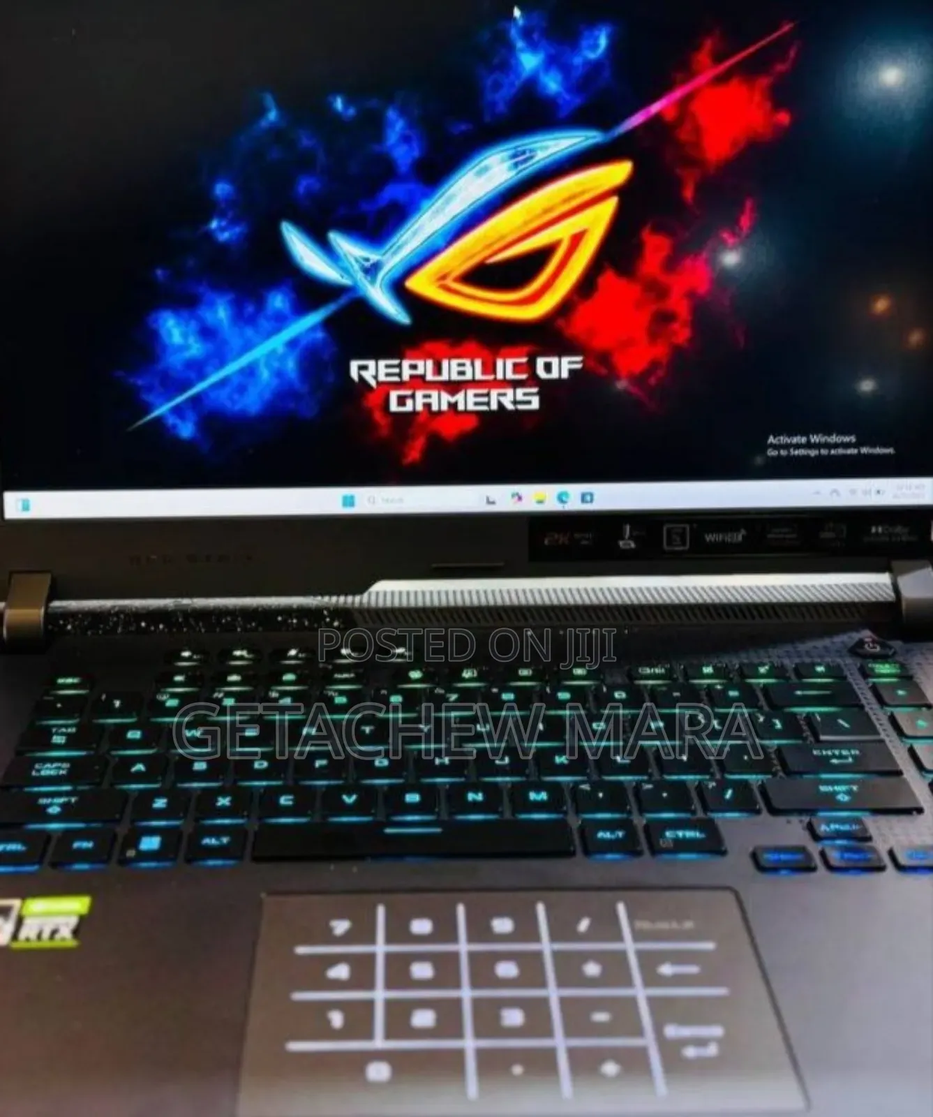 New Laptop Asus ROG Strix G15 16GB Intel Core I5 SSD 512GB