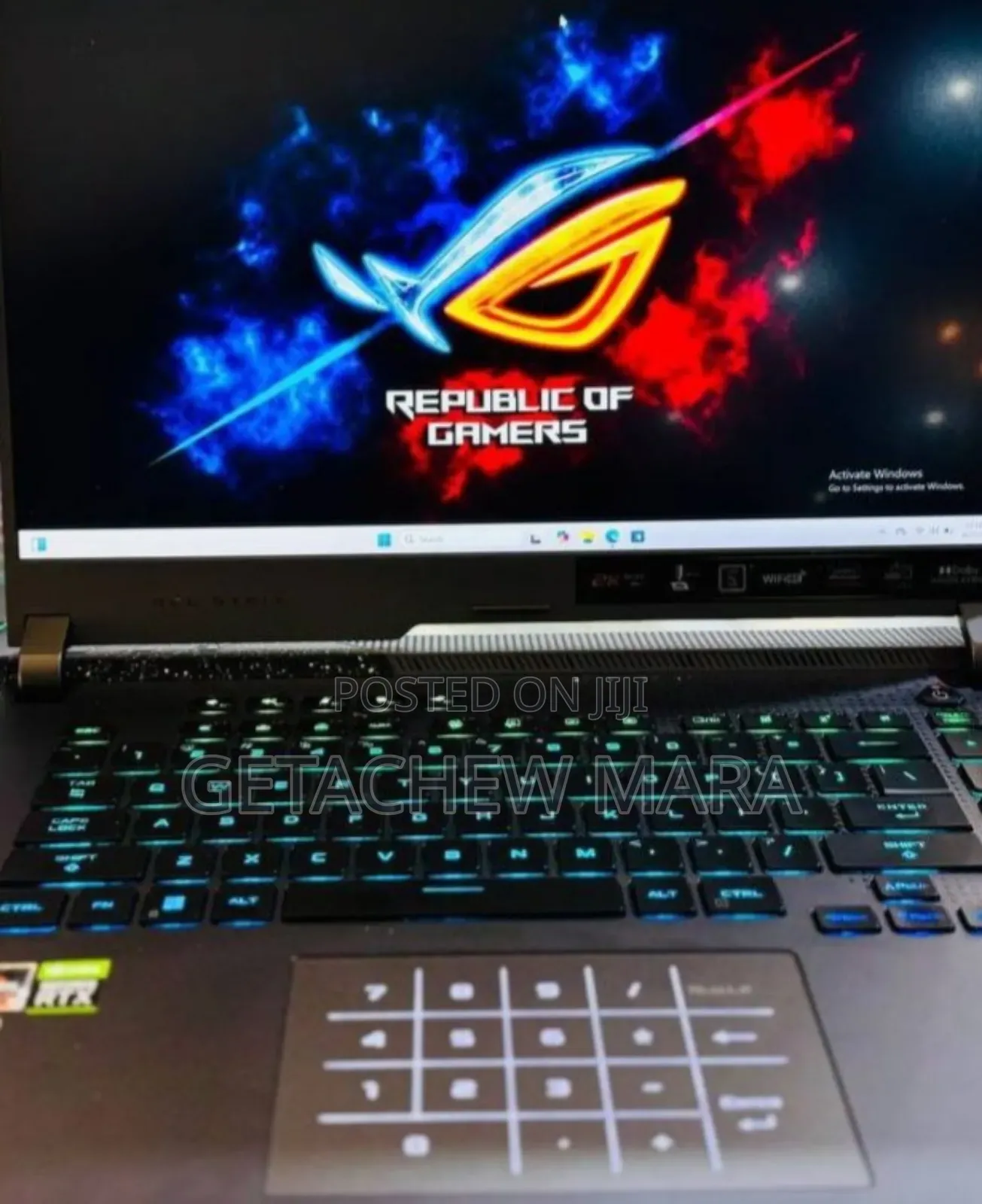 New Laptop Asus ROG Strix G15 16GB Intel Core I5 SSD 512GB