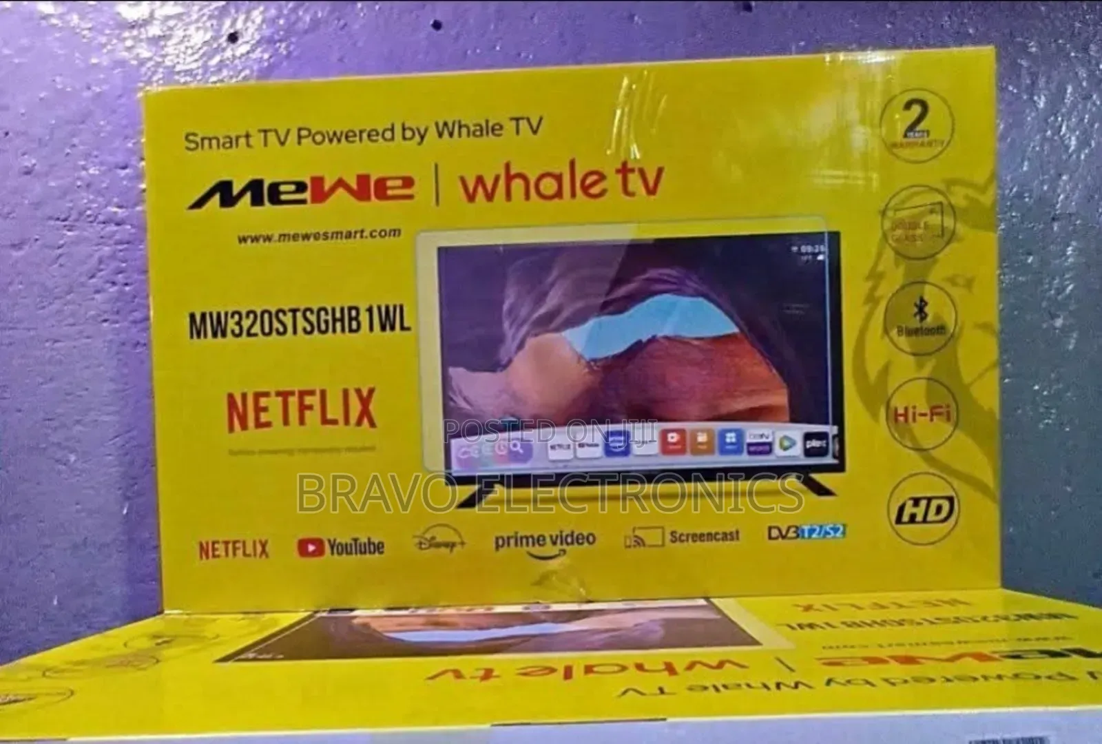 Mewe 32" Smart Tv – Small Size, Smart Power