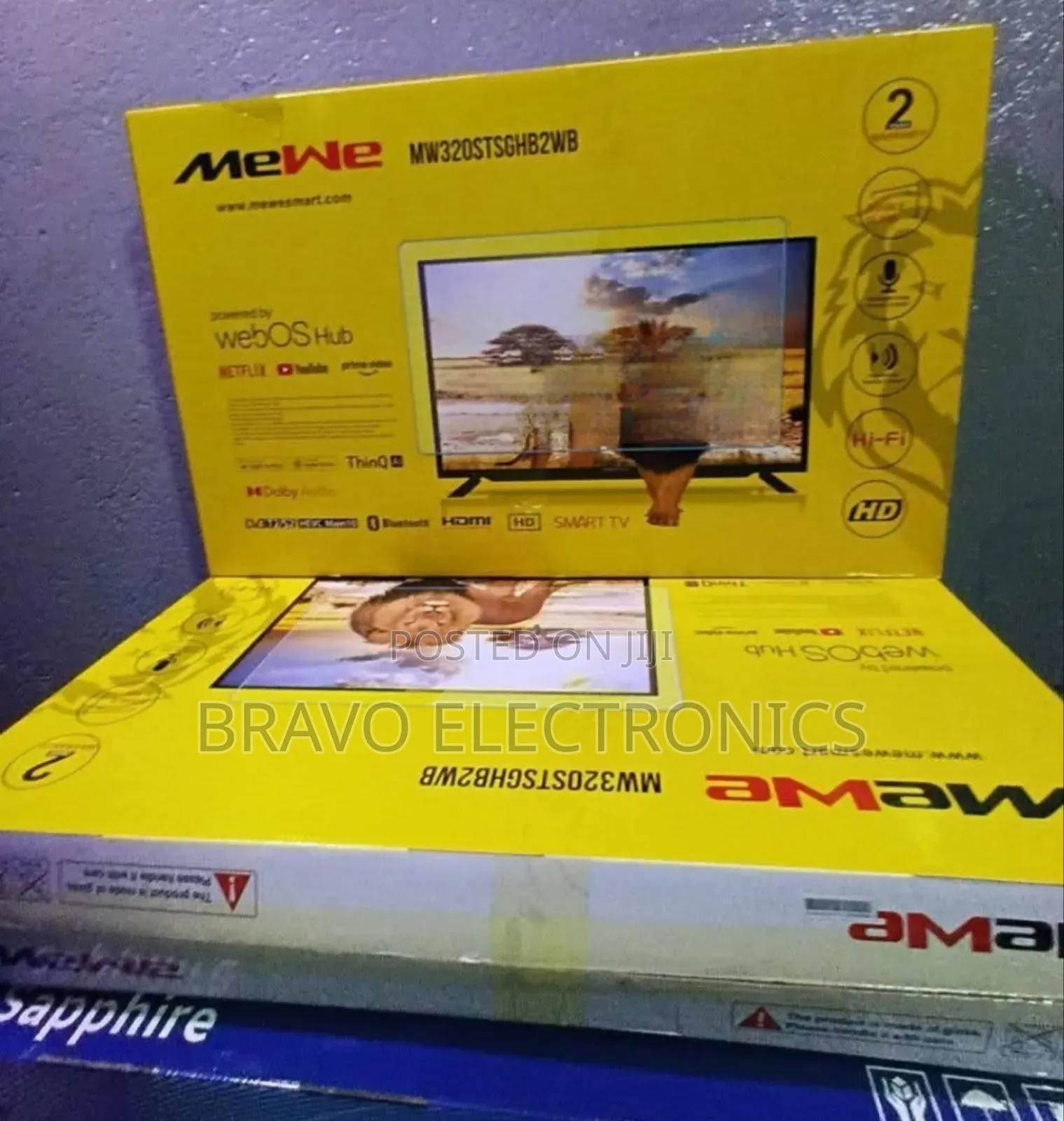 Mewe 32" Smart Tv – Small Size, Smart Power