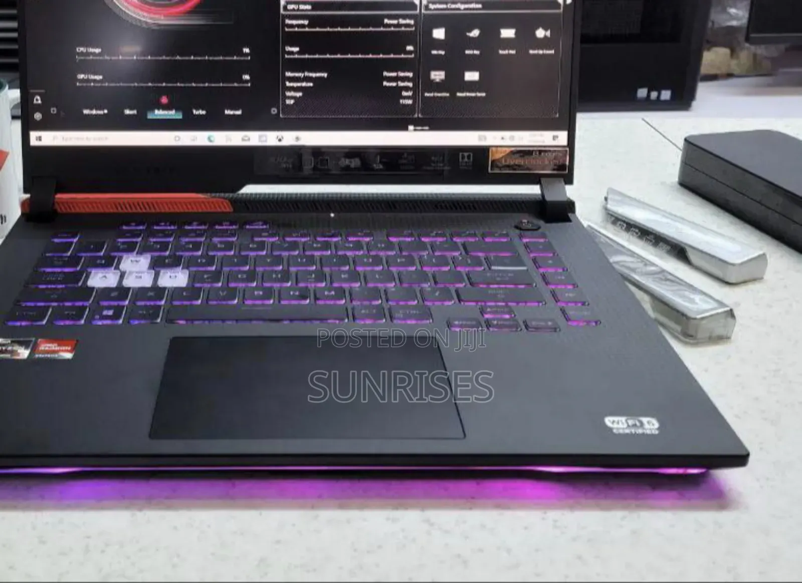 New Laptop Asus ROG Strix G15 16GB AMD Ryzen 9 SSD 512GB