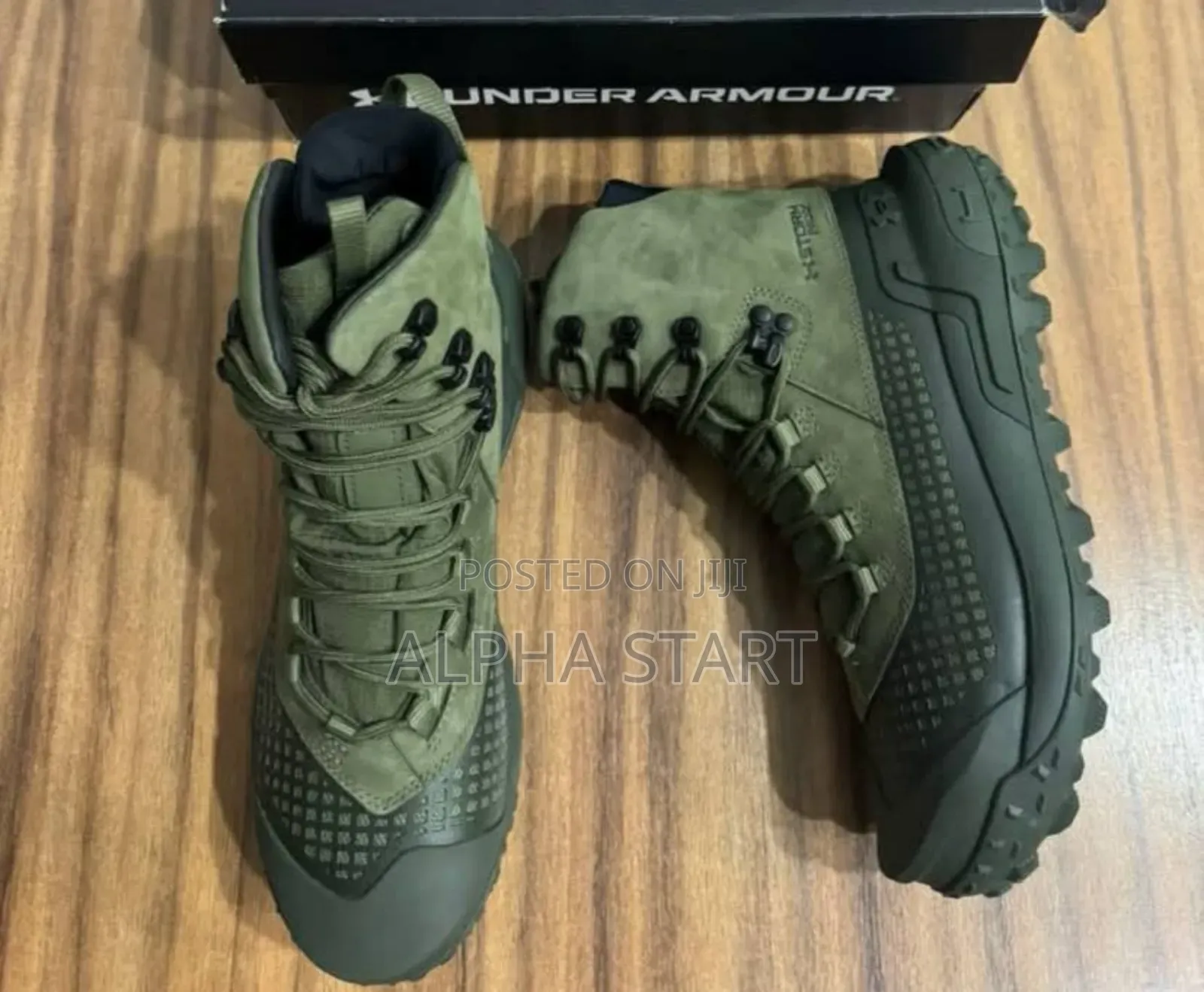 Under Armour Ua Raider Waterproof 8 Hovr ‘Military Green’Bo