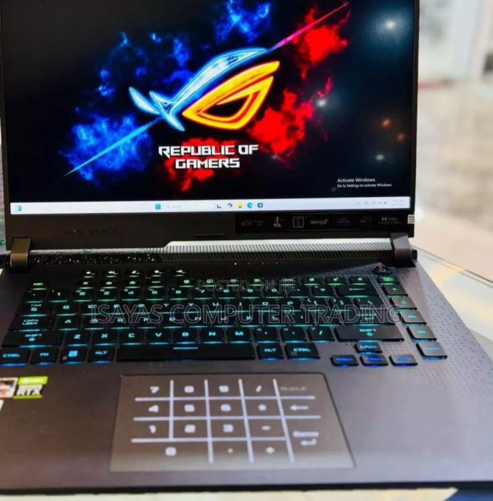 New Laptop Asus ROG Strix G15 16GB Intel Core i9 SSD 512GB