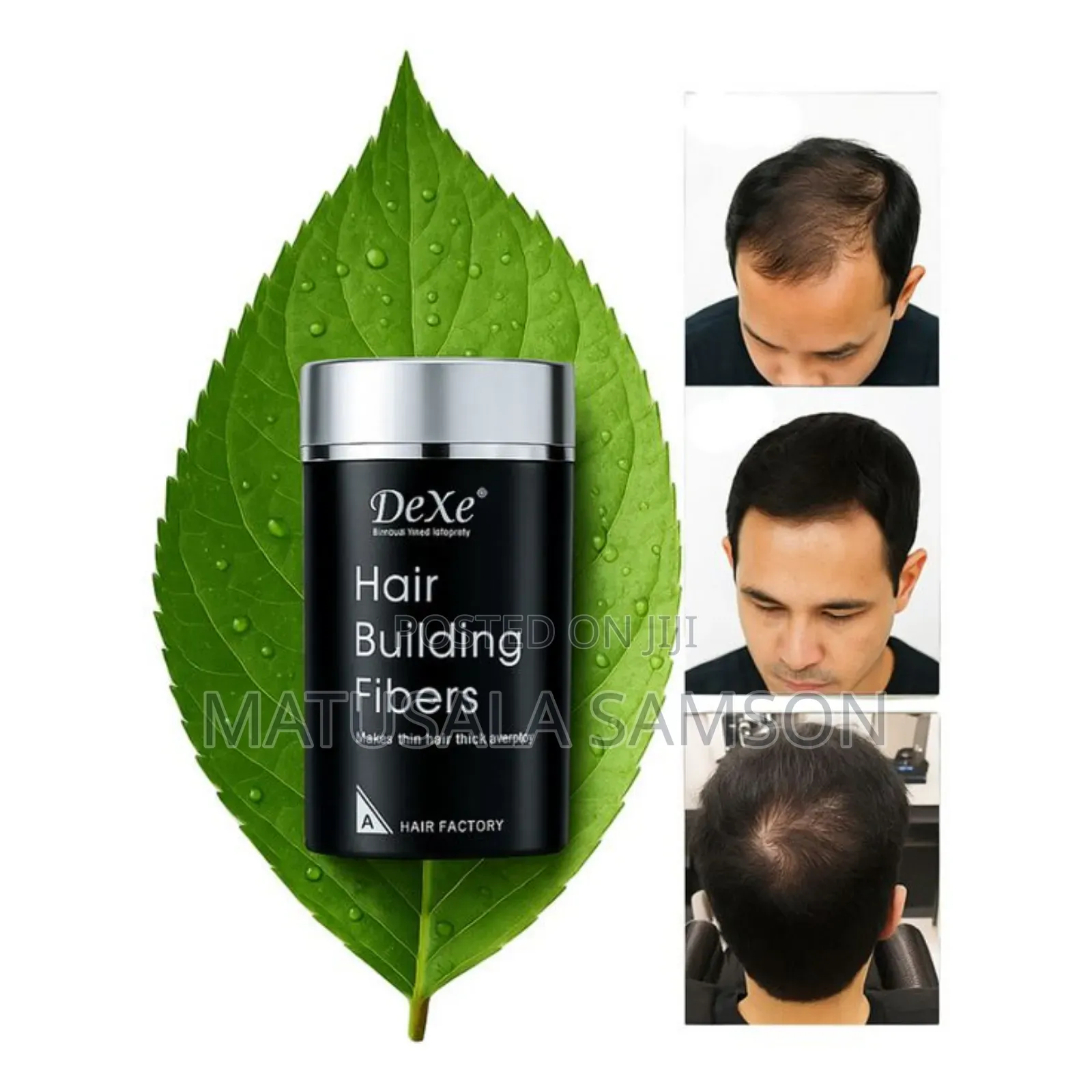 Dexe Hair Building Fiber for Bald Hairs