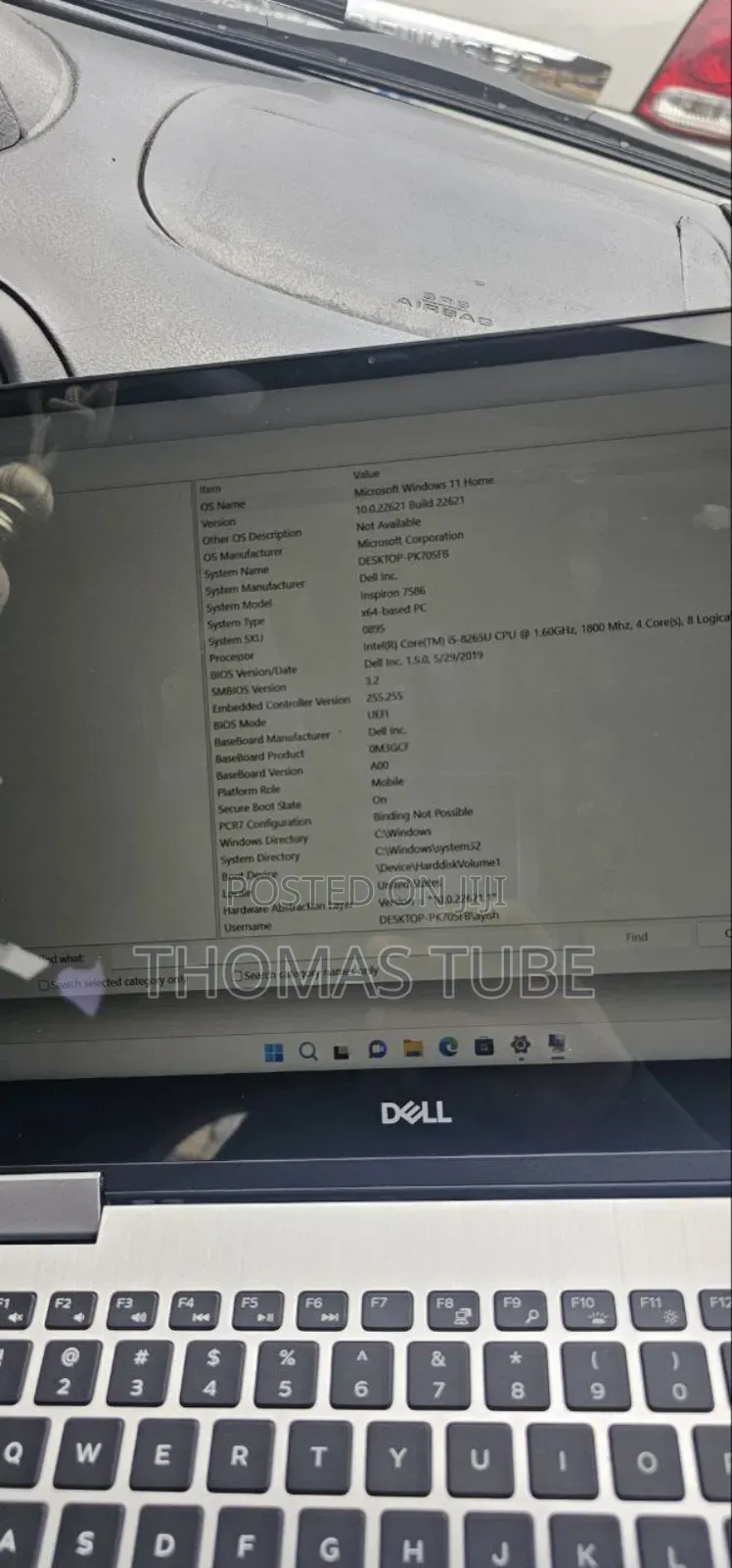 Laptop Dell Inspiron 13 7386 12GB Intel Core I5 SSD 1T