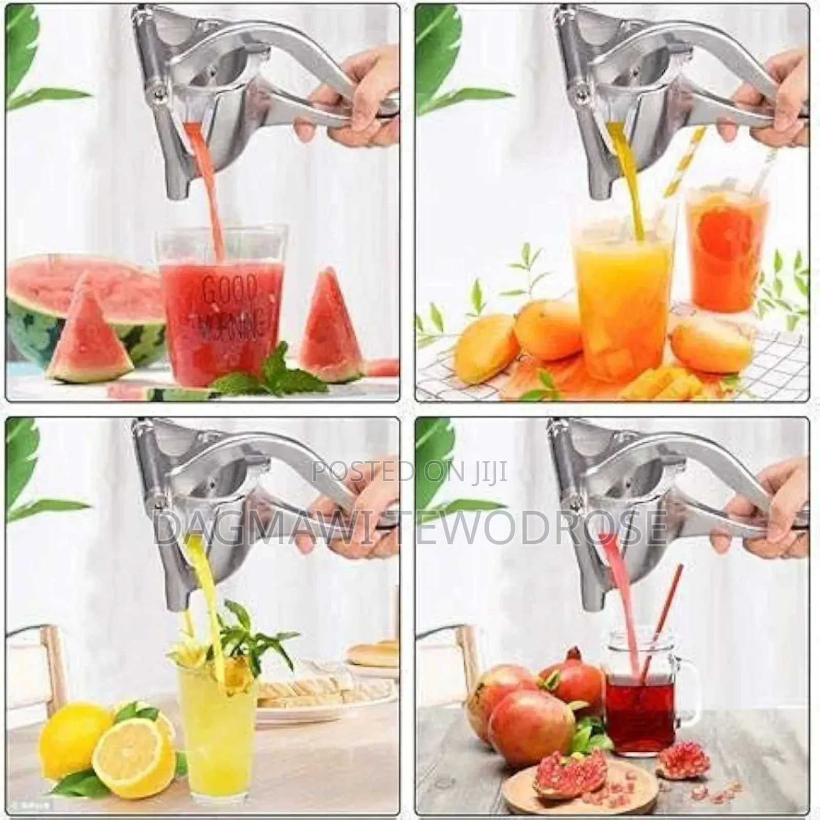 Manual Hand Press Fruit Juicer