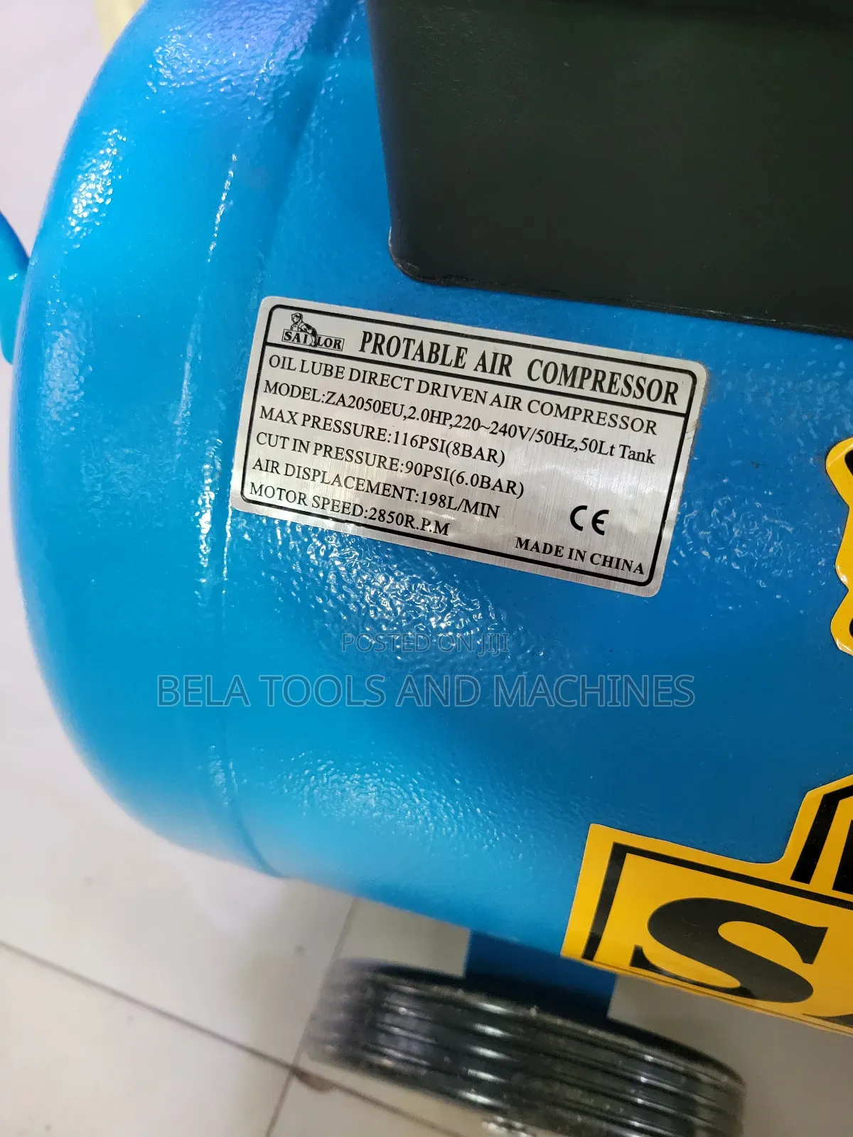 Sailor Compressor 50lit