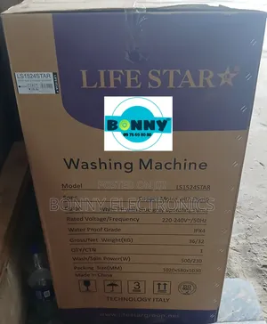 Life Star Semi-Automatic Top Load Washing Machine – 15kg