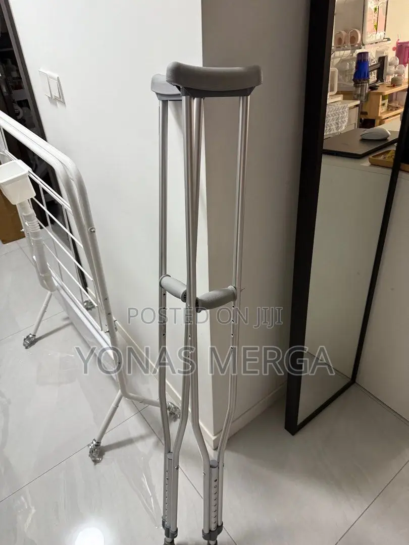 Aluminum,Often Anodized for Added Strength Crutches\ Kranch