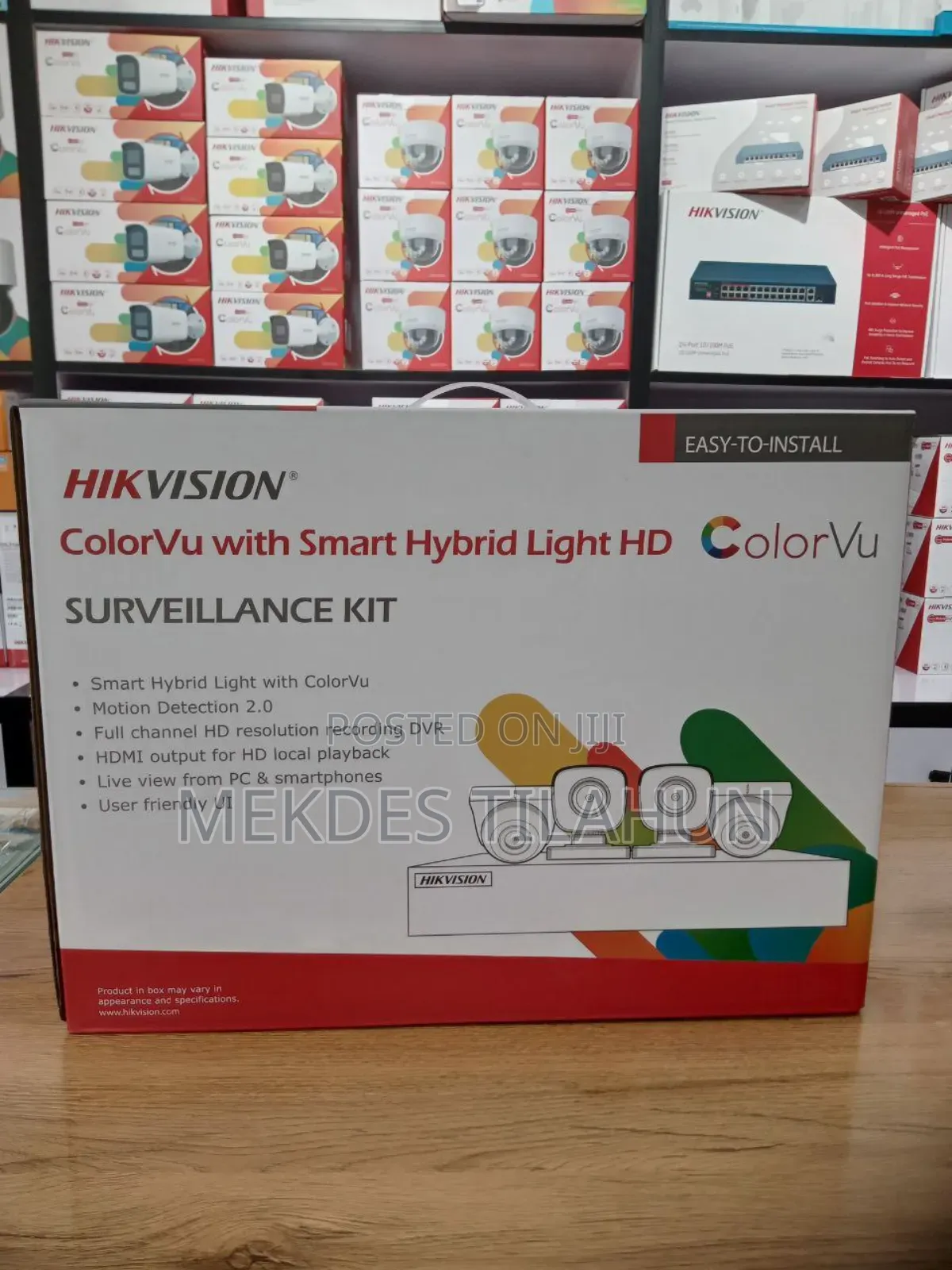 Hikvision 4channel Colorvu Analog Kit