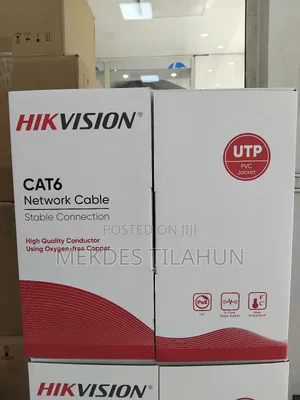 Photo - Hikvision Cat 6 Full Copper Cable