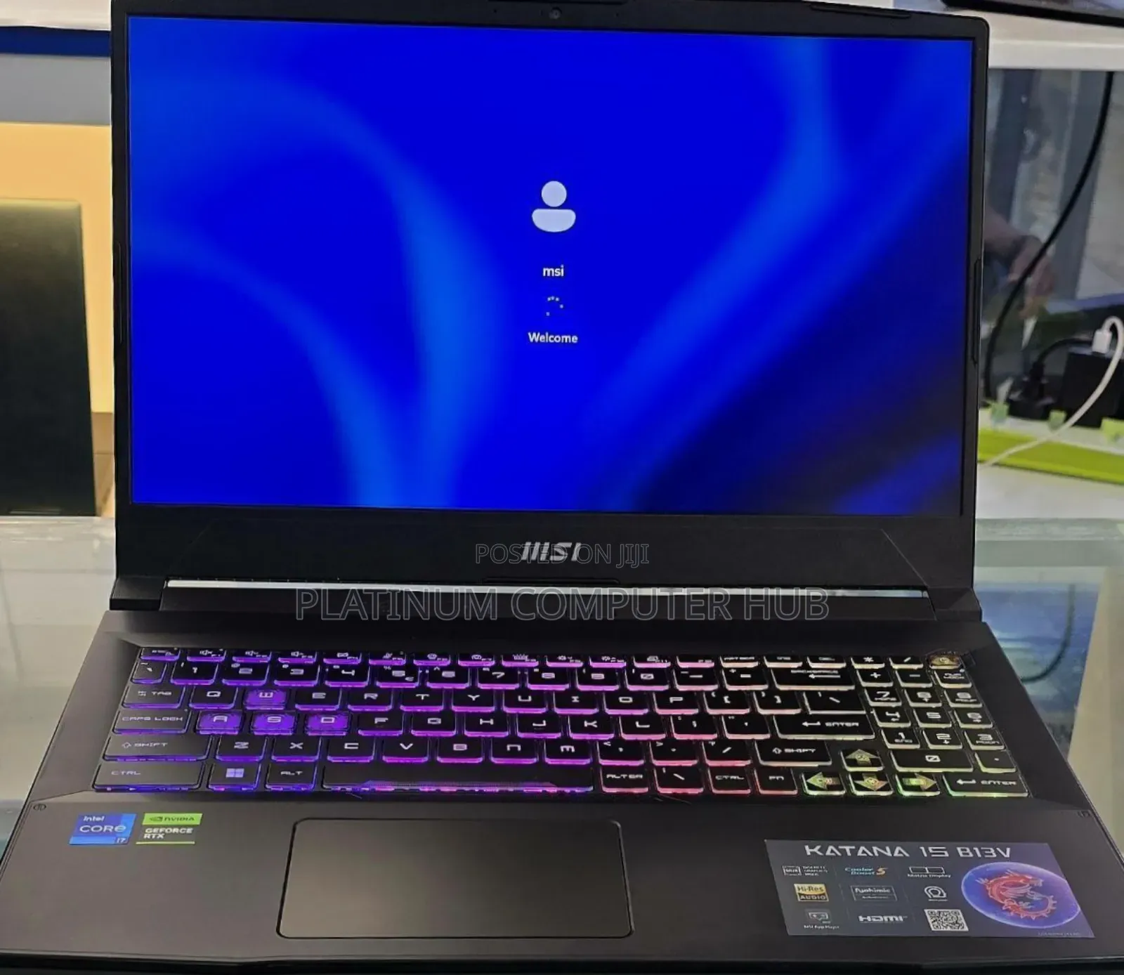 New Laptop MSI Katana 15 16GB Intel Core I7 SSD 1T