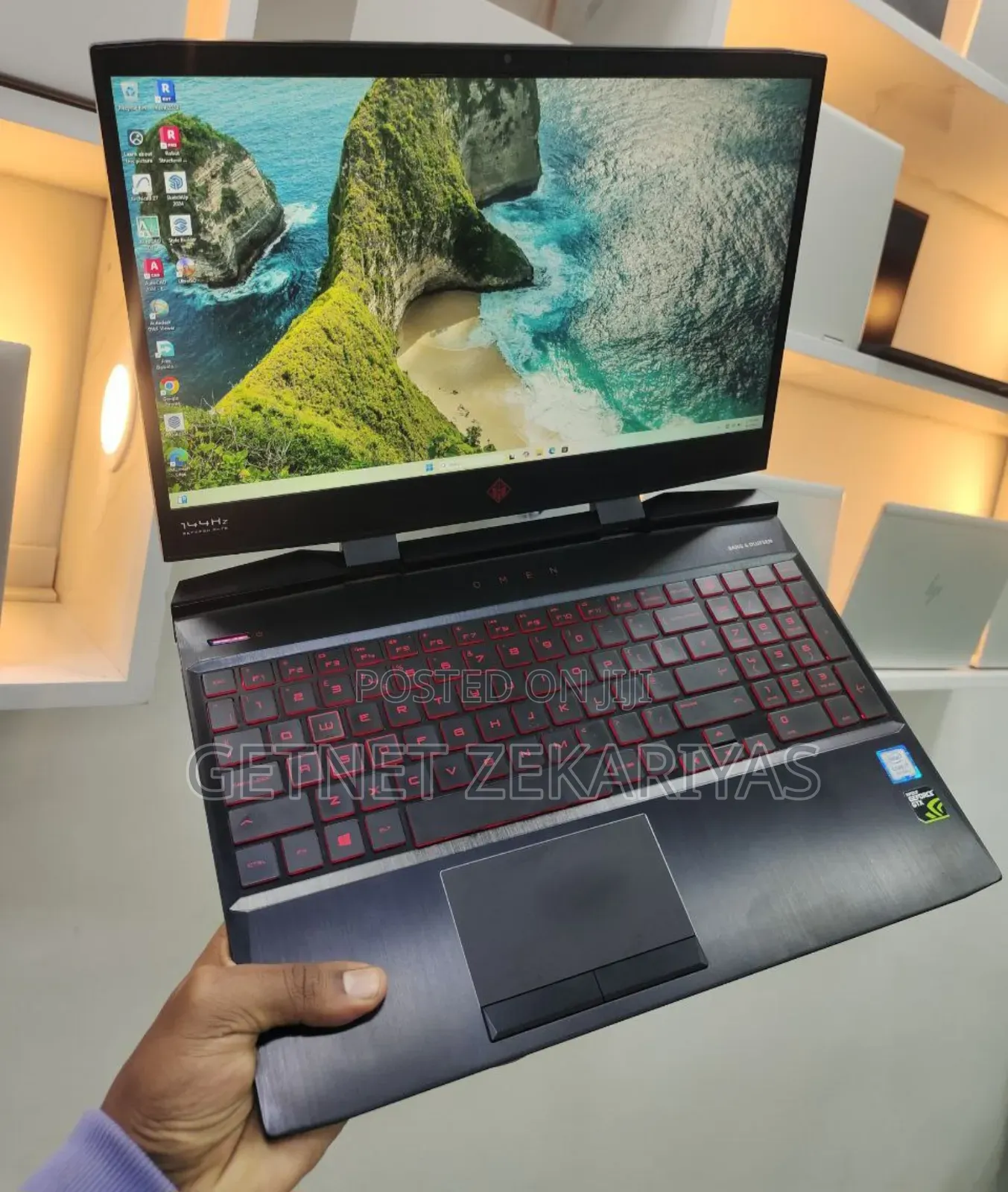 New Laptop HP Omen 16 16GB Intel Core I7 SSD 512GB