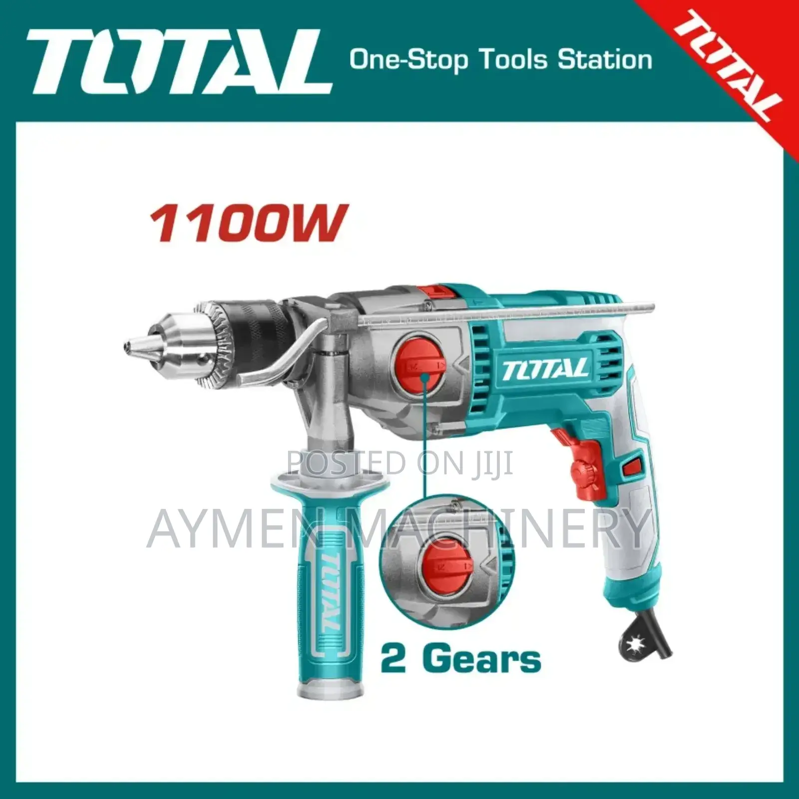 Total 1100w 16mm Drill