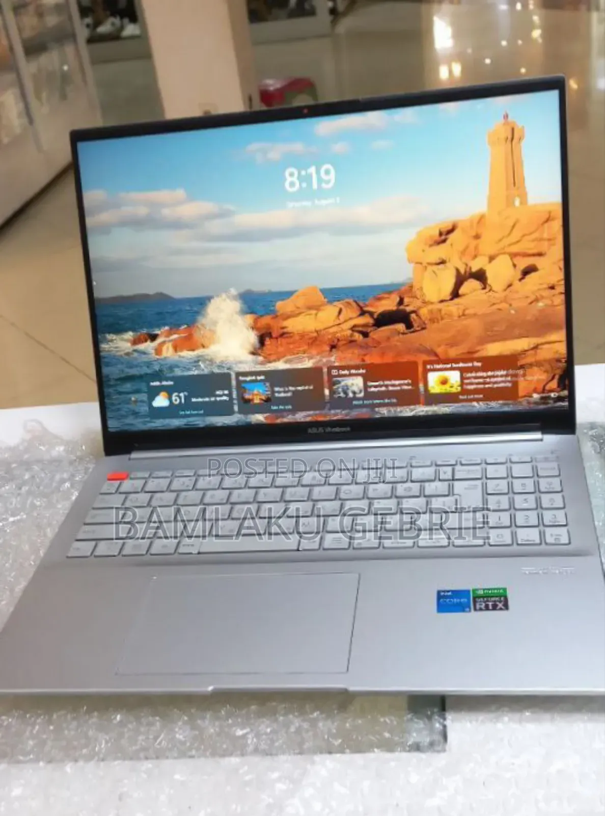 New Laptop Asus VivoBook 15 X505BA 16GB Intel Core I5 SSD 512GB