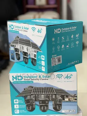 Hd Outdoor and Solar Panel 360 Degrees Security Camera