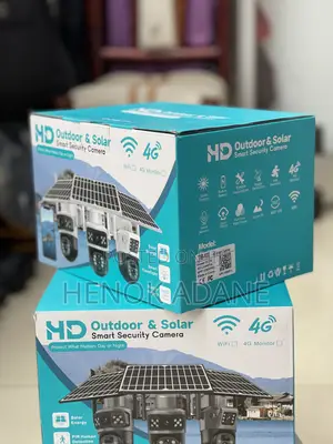 Hd Outdoor and Solar Panel 360 Degrees Security Camera