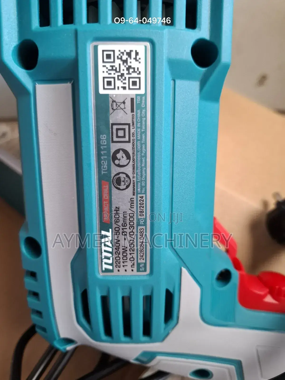 Total 1100w 16mm Drill