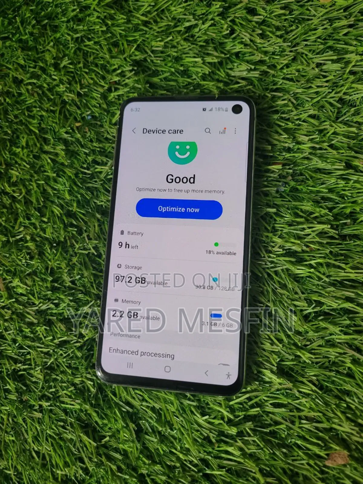 Samsung Galaxy S10e 128 GB White