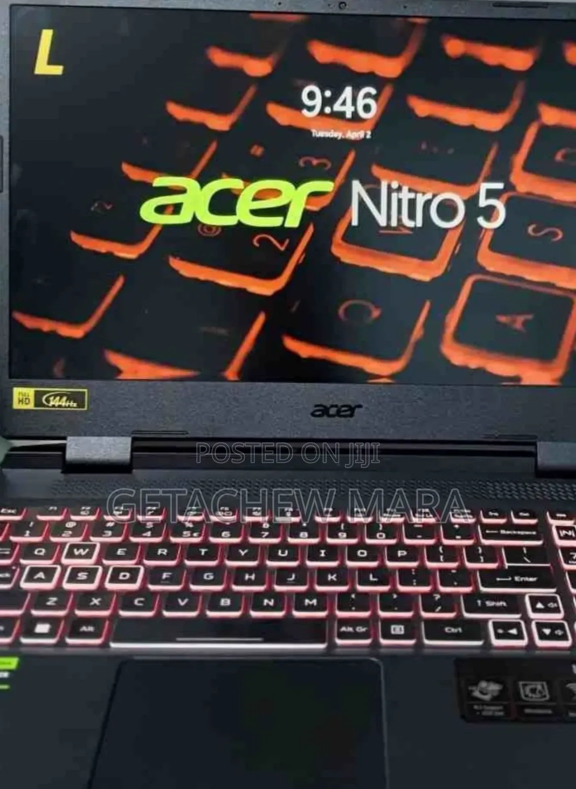 New Laptop Acer Nitro 5 16GB Intel Core I9 SSD 512GB