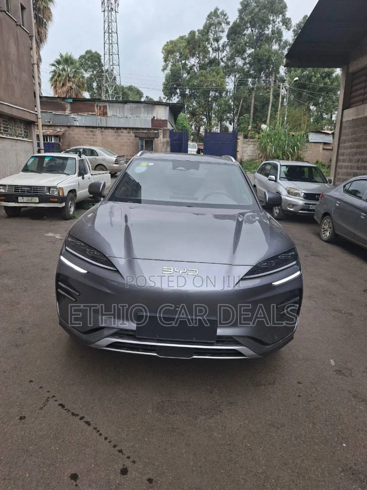 New BYD Song Plus 2024 Gray