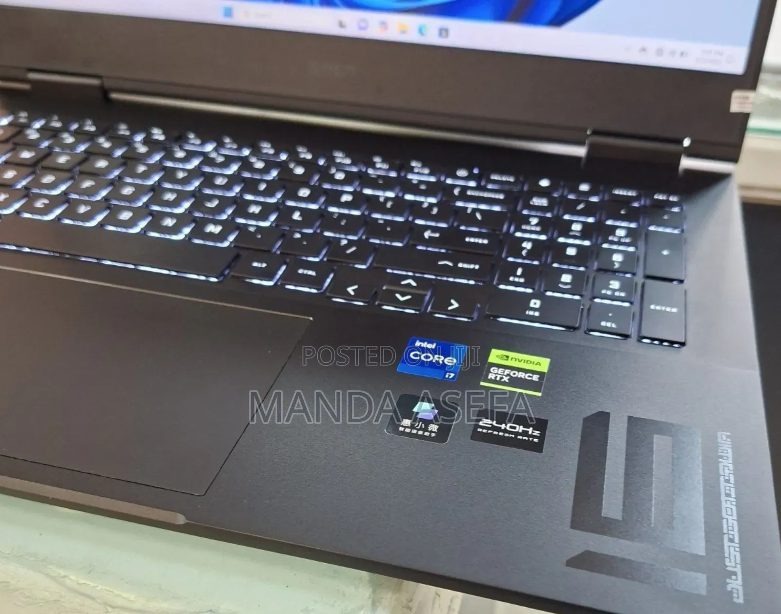 New Laptop HP Omen 16 16GB Intel Core I7 SSD 1T