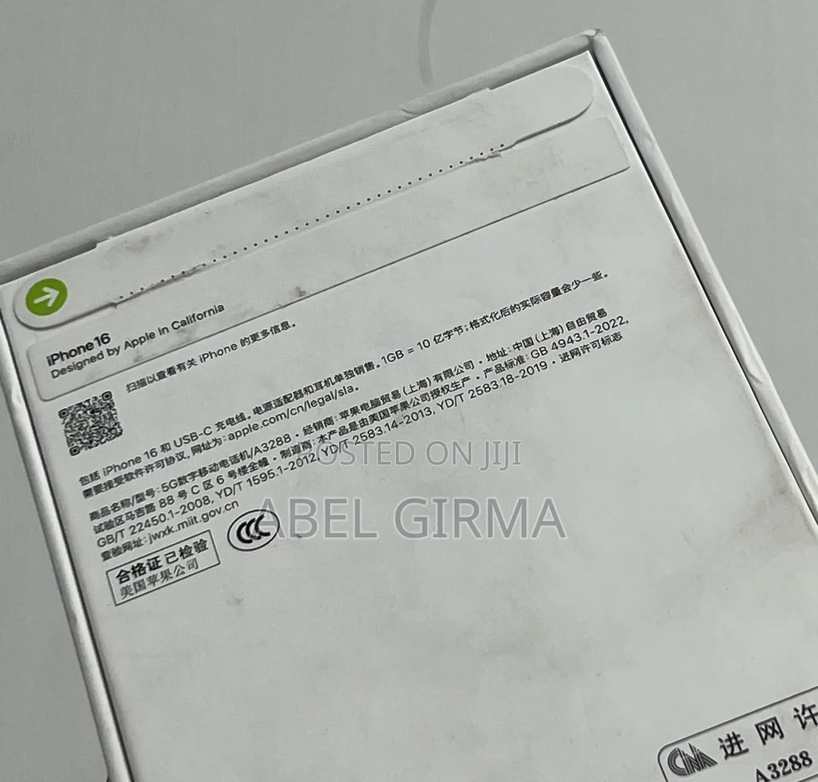 New Apple iPhone 16 256 GB Black