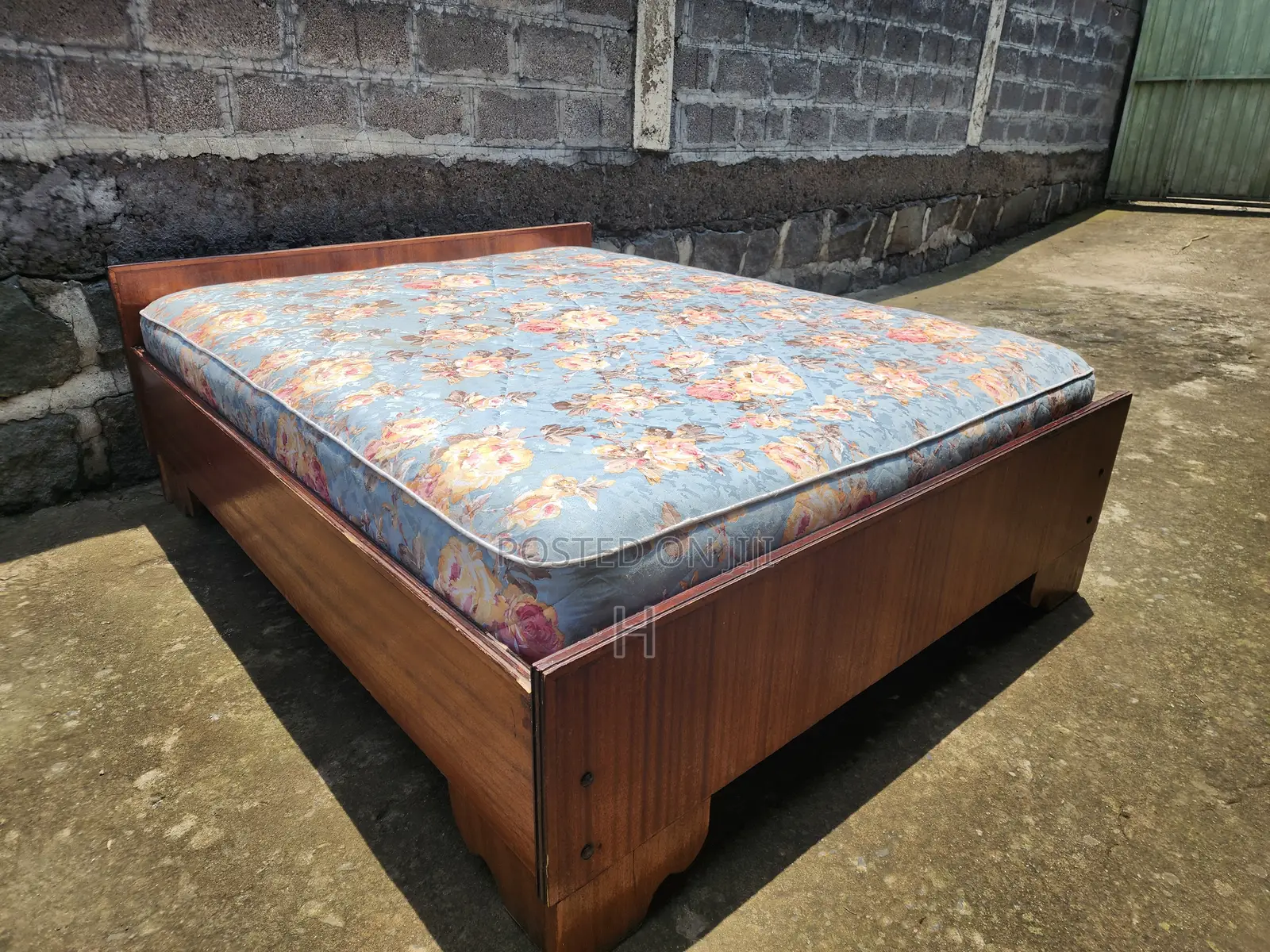 150 Cm 3f Bed With Spring Mattress