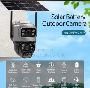 Dual 360° Out-Door Smart Solar 4g Sim Card Camera