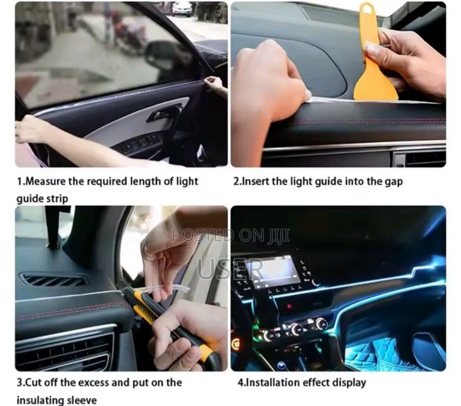 Car Interior Led Decoration