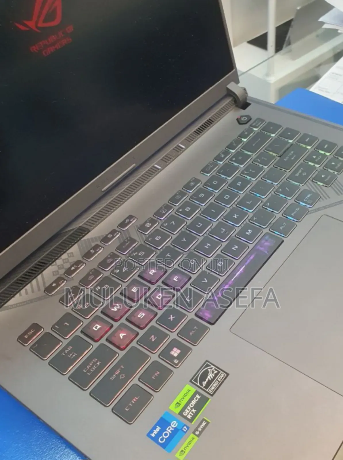 New Laptop Asus ROG Strix G15 16GB Intel Core I7 SSD 1T