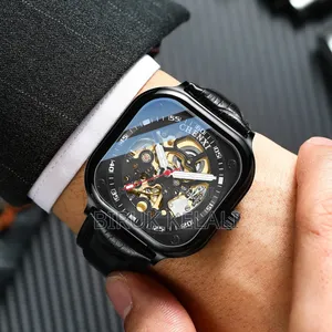 Chenxi Luxury Full Black Mechanical Watch