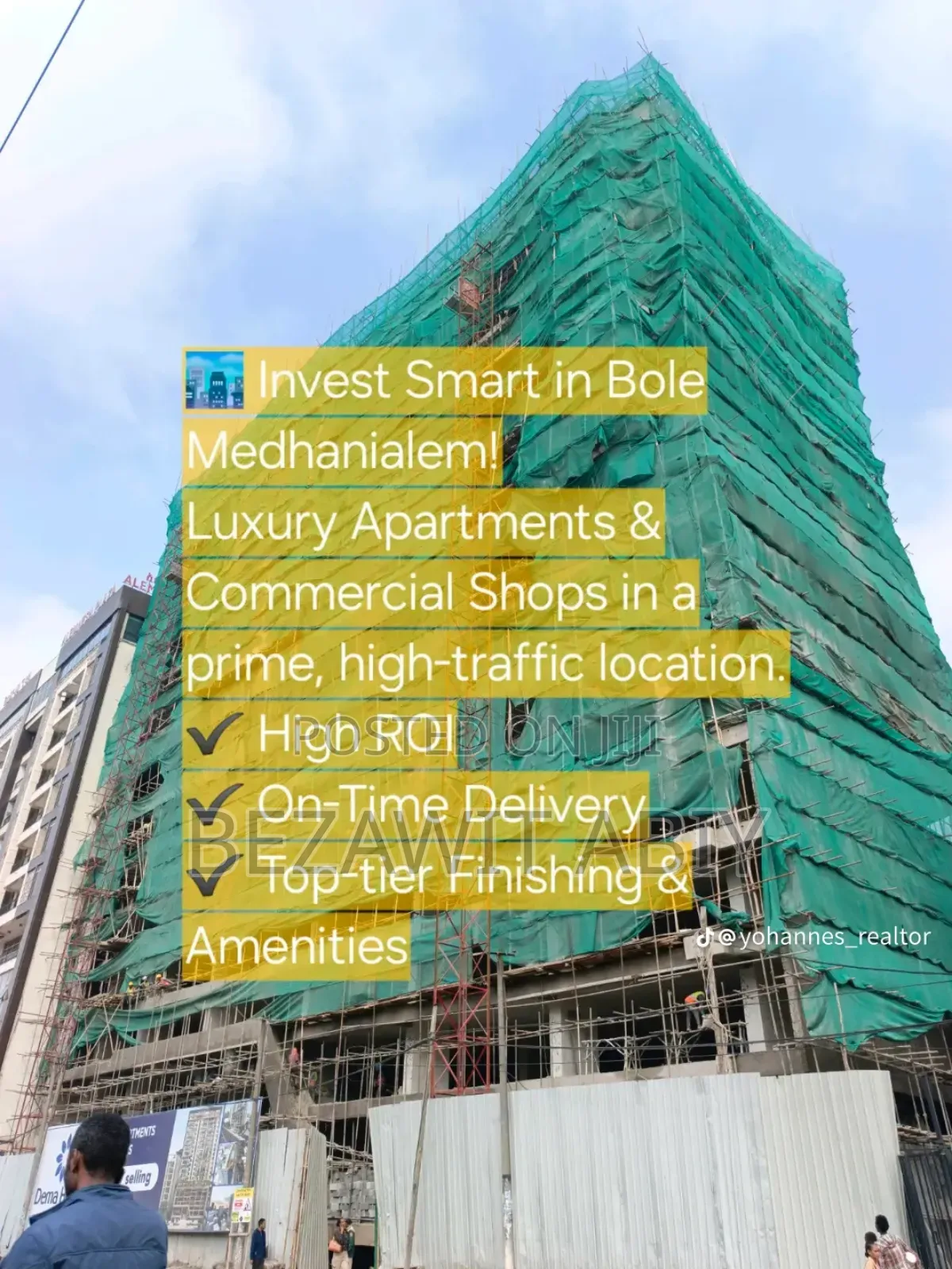 Commercial Shop for Sale at Bole