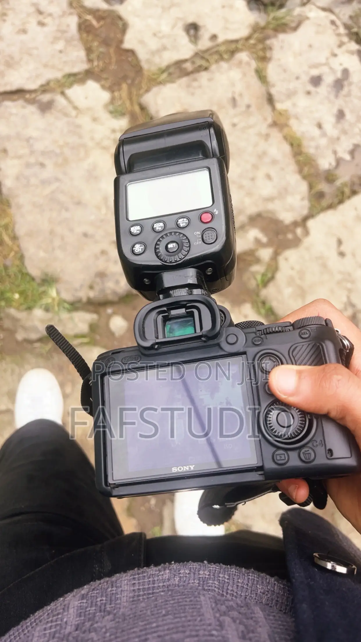 Camera Man With A7iii for Full Day