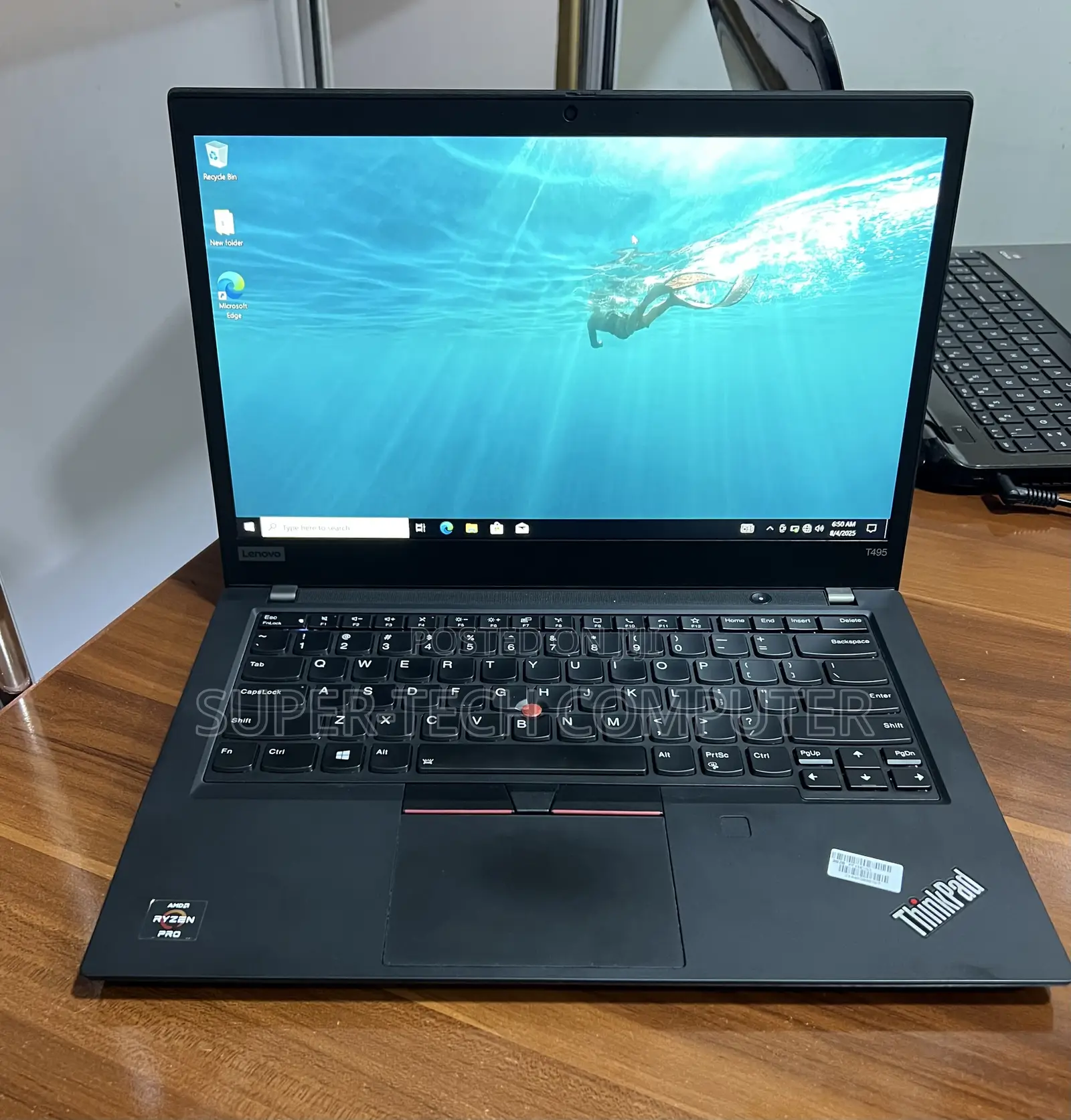 New Laptop Lenovo ThinkPad T495s 16GB AMD Ryzen 5 SSD 512GB