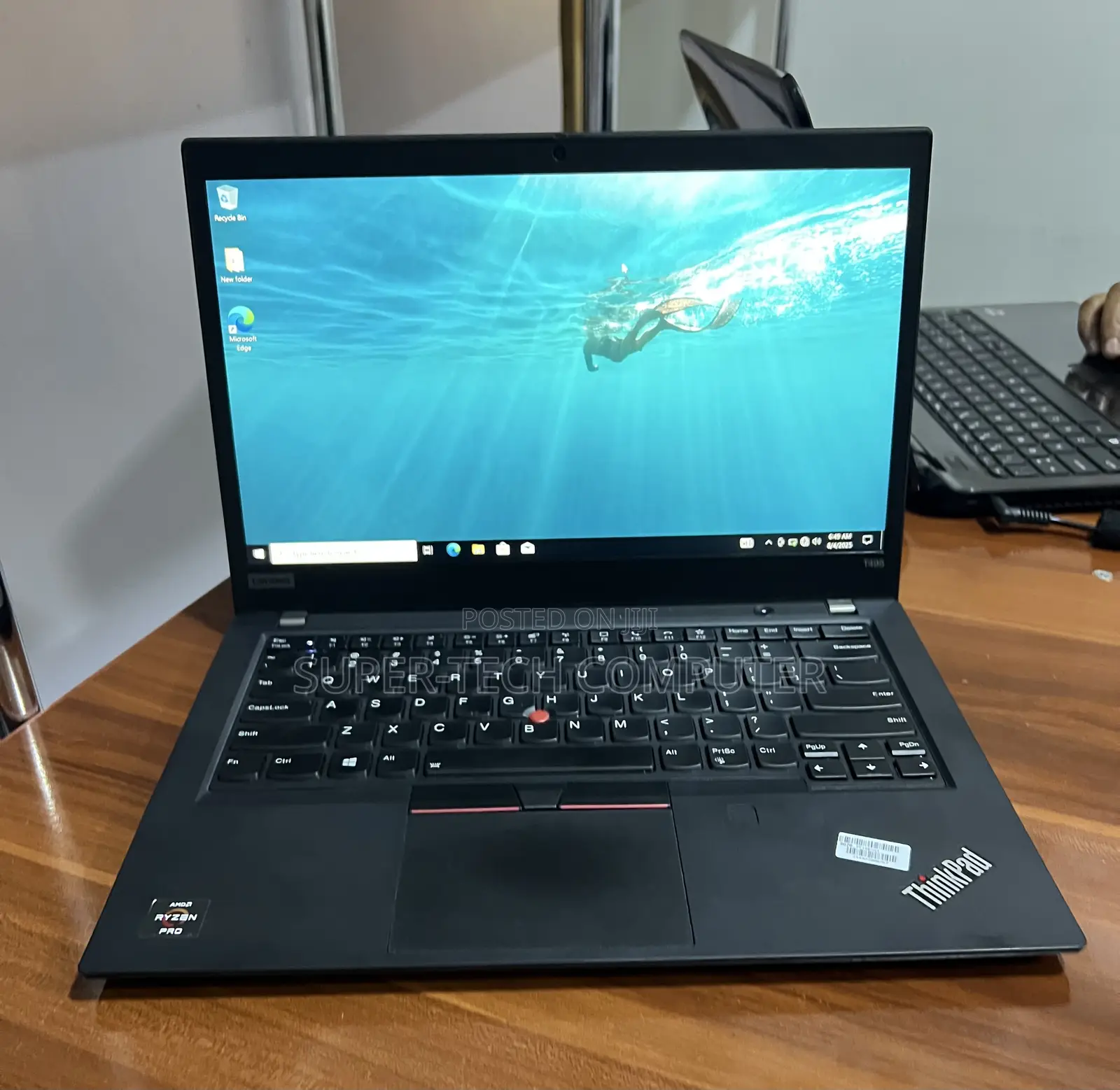 New Laptop Lenovo ThinkPad T495s 16GB AMD Ryzen 5 SSD 512GB